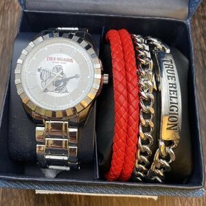True-religion Men's Silver Watch